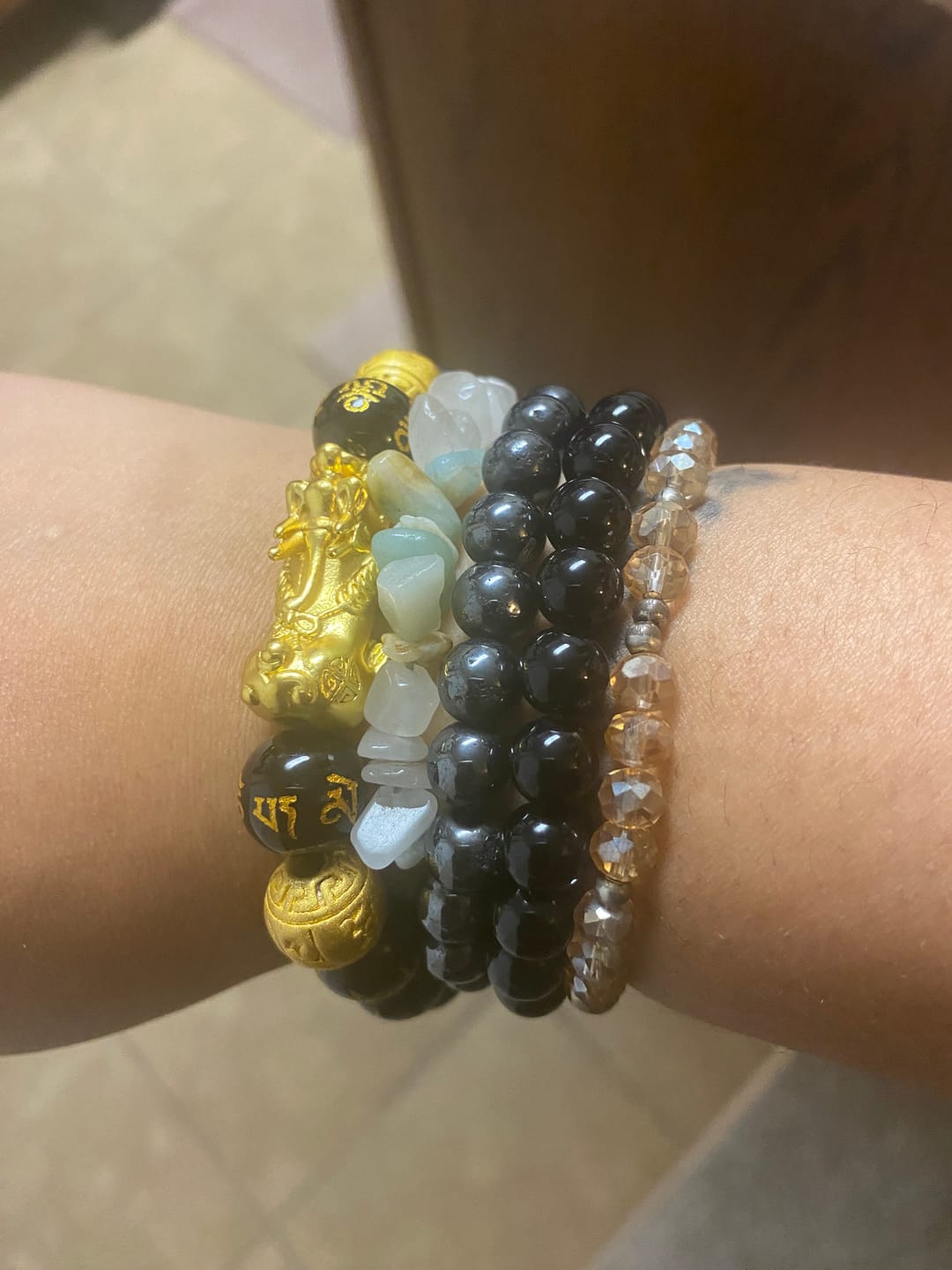 Customer photo review of The Feng Shui Wealth & Good Fortune Bracelet