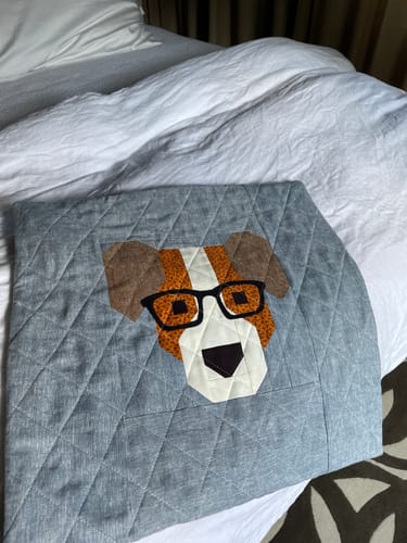 Customer photo review of Paintbox Foilage Amber Yardage by Elizabeth Hartman for RK - AZH-19682-142 - PRICE PER 1/2 YARD