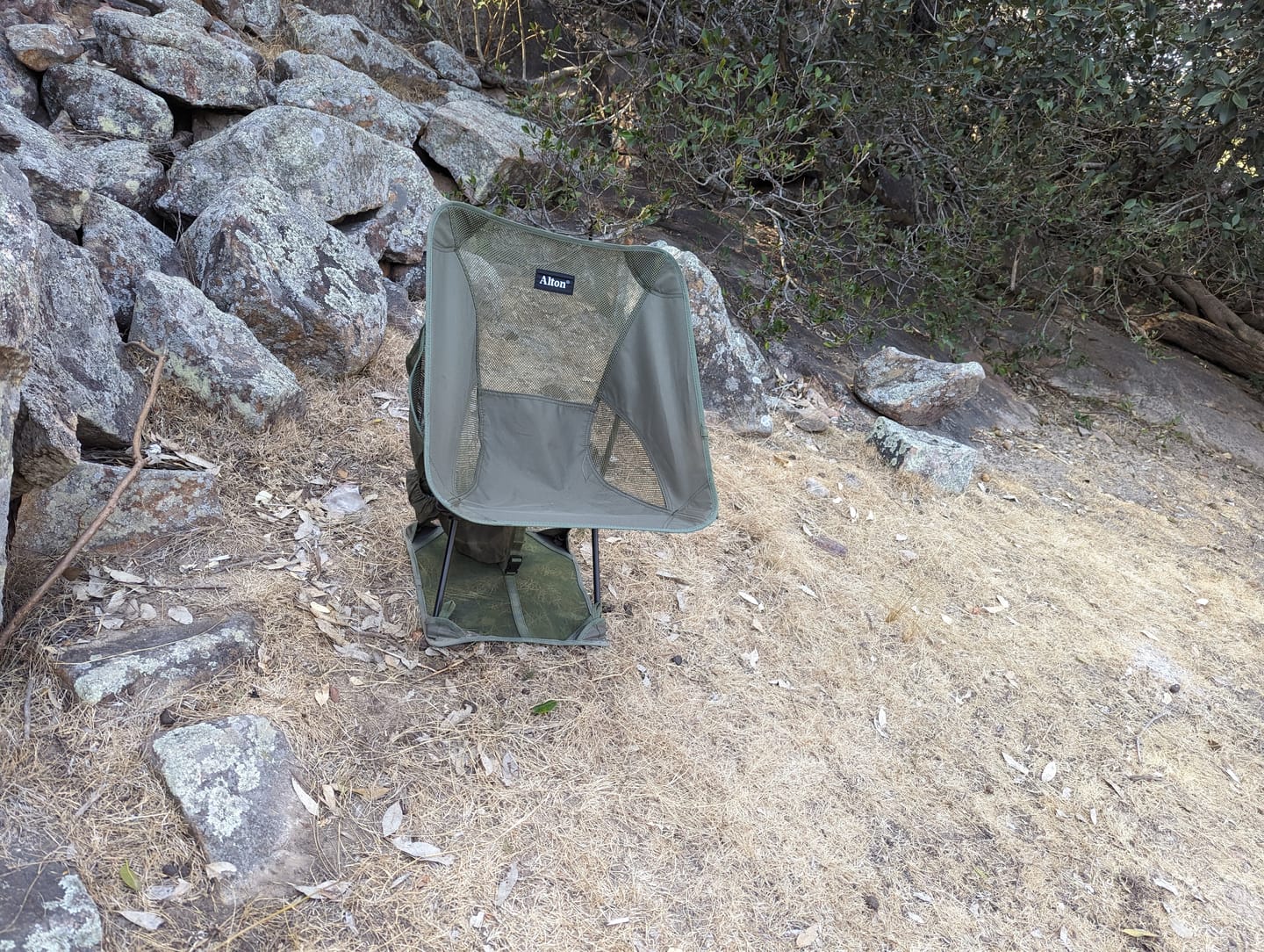 Customer photo review of Lightweight Camp Chair