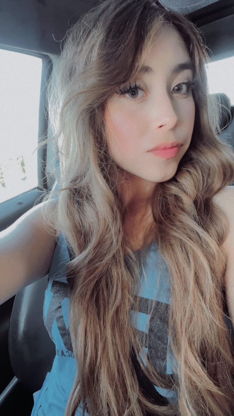 Customer photo review of Vela Dark Brown Prescription Colored Contact Lenses