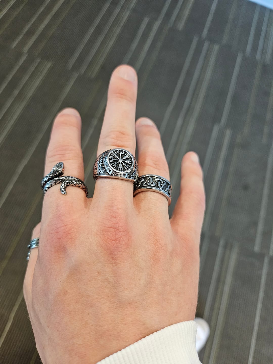 Customer photo review of VIKINGS. - SILVER