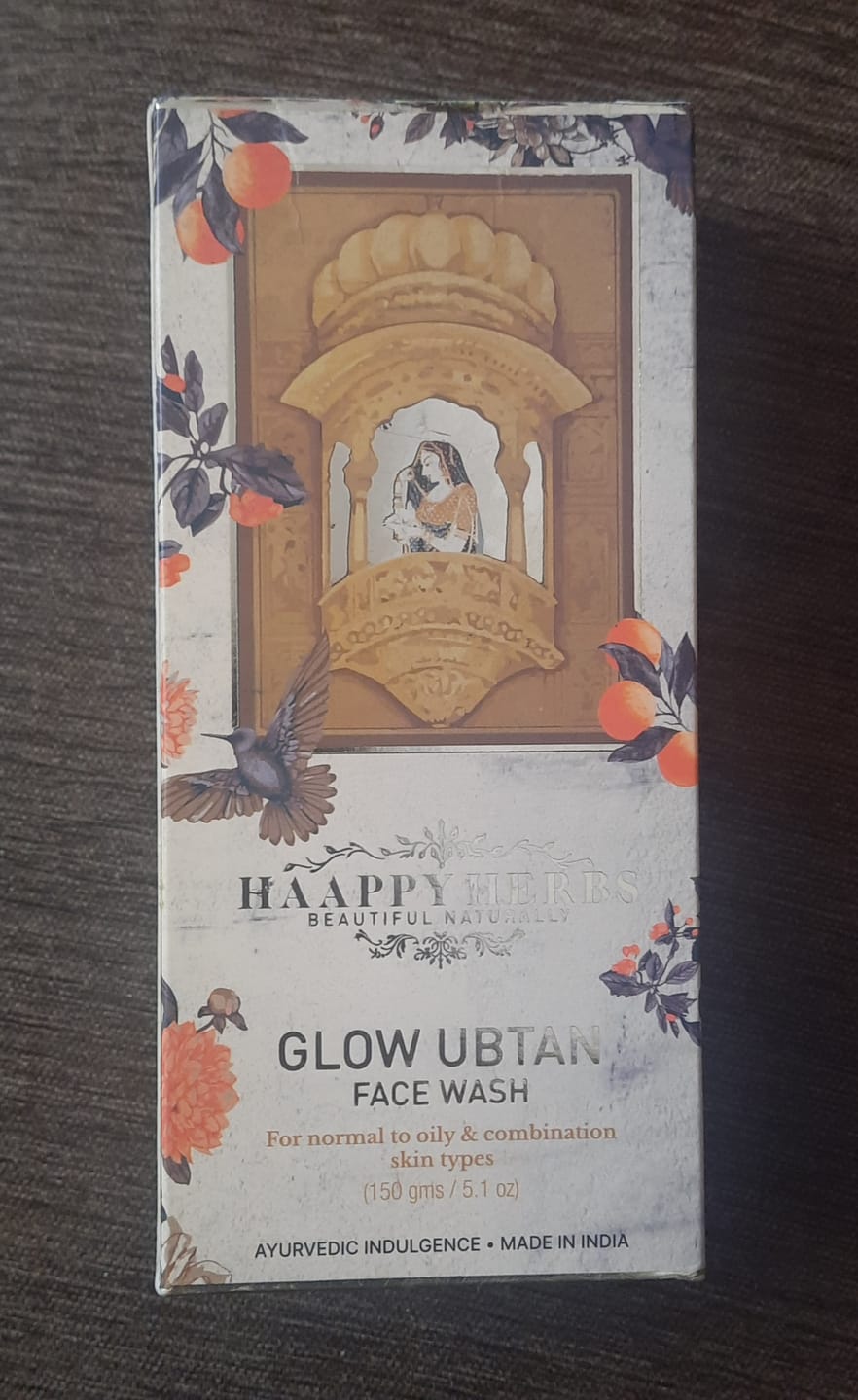Customer photo review of Glow Ubtan Face Wash-150gms