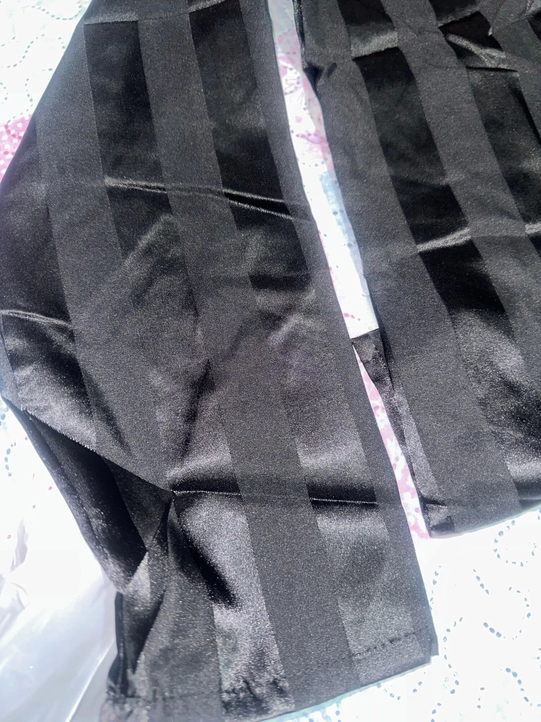 Customer photo review of Ana Satin Sleepwear Pajama Set