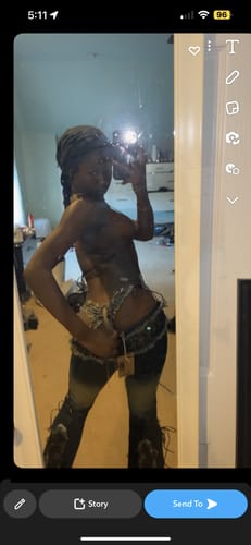 Customer photo review of BUTTERFLY BIKINI SET (DENIM)