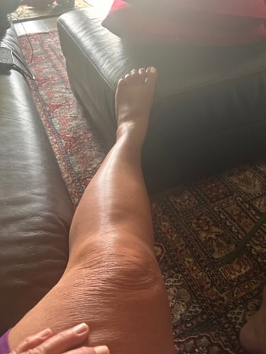 Customer photo review of 100% Natural & Organic Tanning Oil
