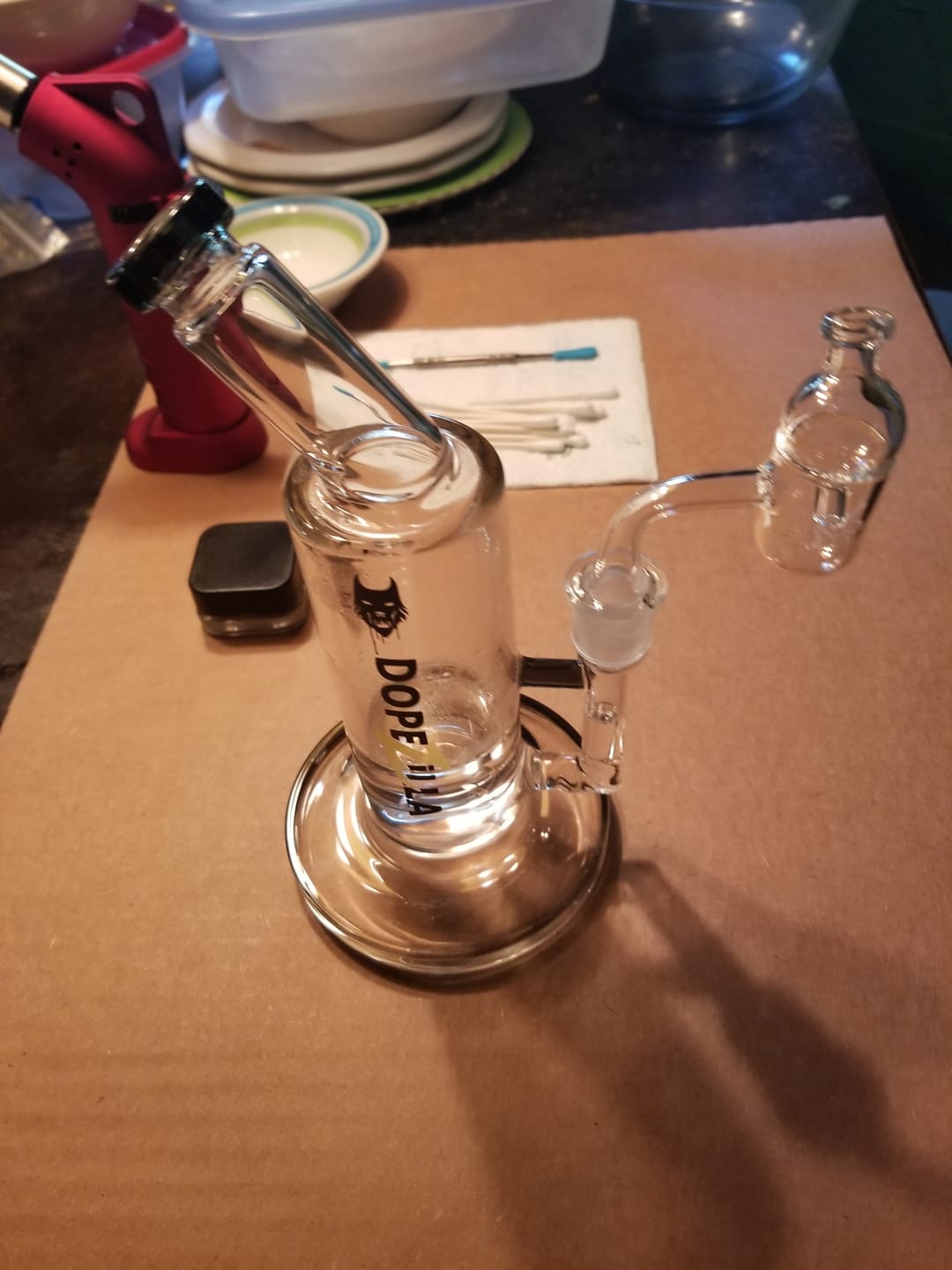 Customer photo review of HONEY BUBBLE CARB CAP