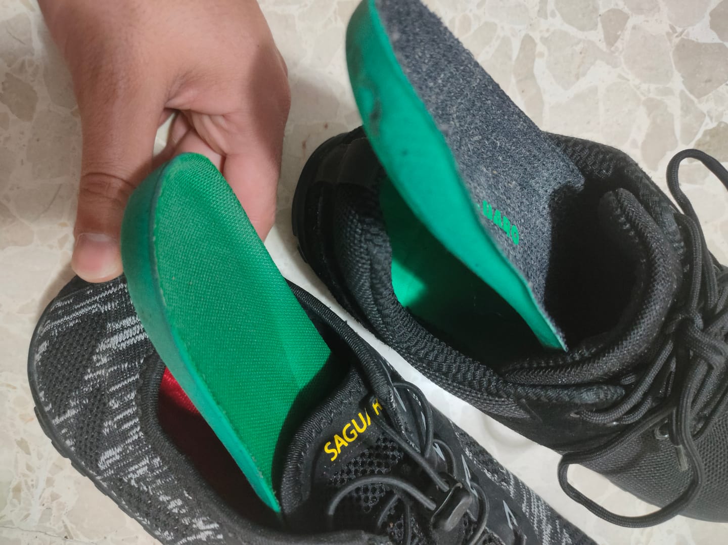 Customer photo review of Lino - Plantillas Barefoot