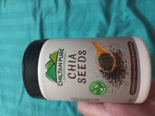 Customer photo review of Chia Seeds  – High in Fiber, Protein & Aid in Weight Loss [تخم میکسیکو]