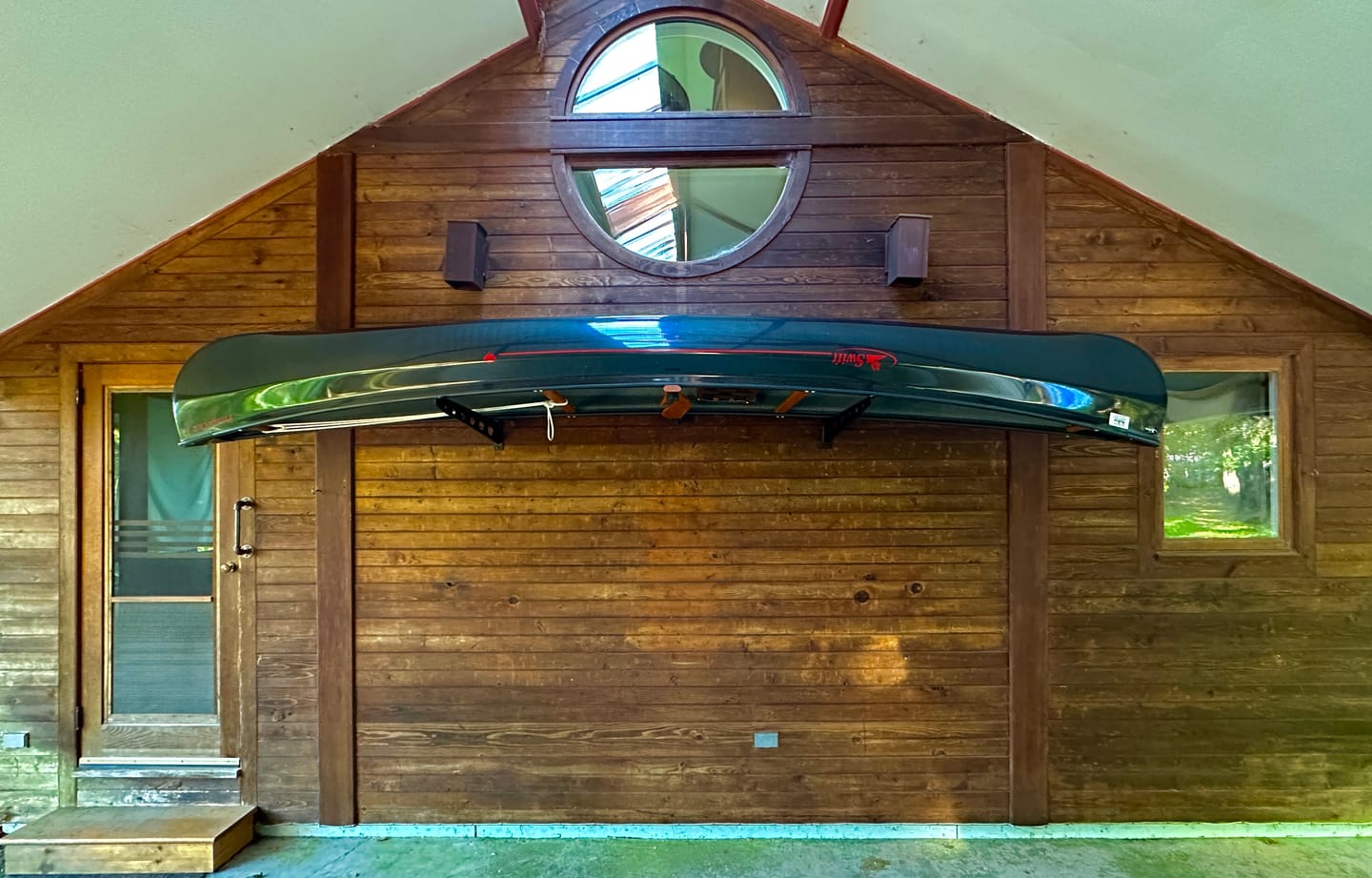 Customer photo review of Wall Mounted Watersport Rack - Made in USA
