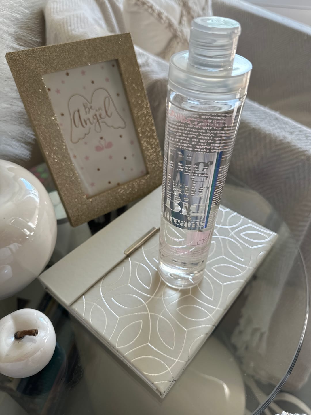 Customer photo review of WATER GLOSS Eau Lamellaire Miraculeuse 300ml