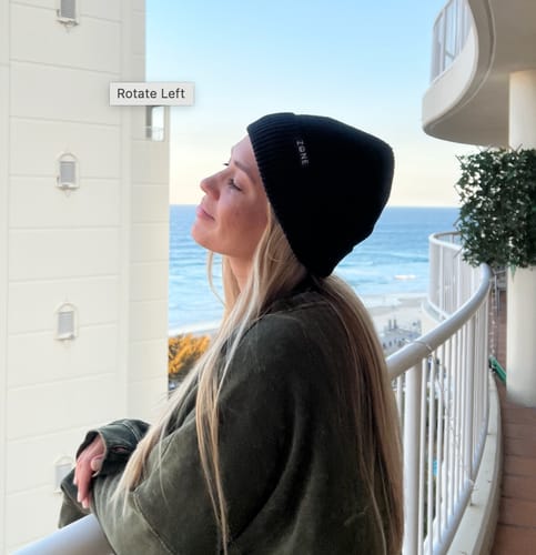 Customer photo review of Hemp Beanie