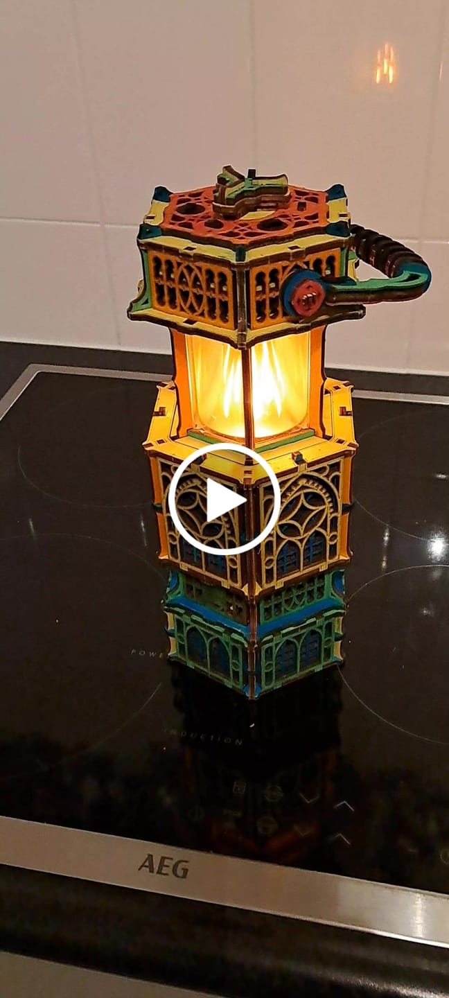 Customer video review of Antique Lantern