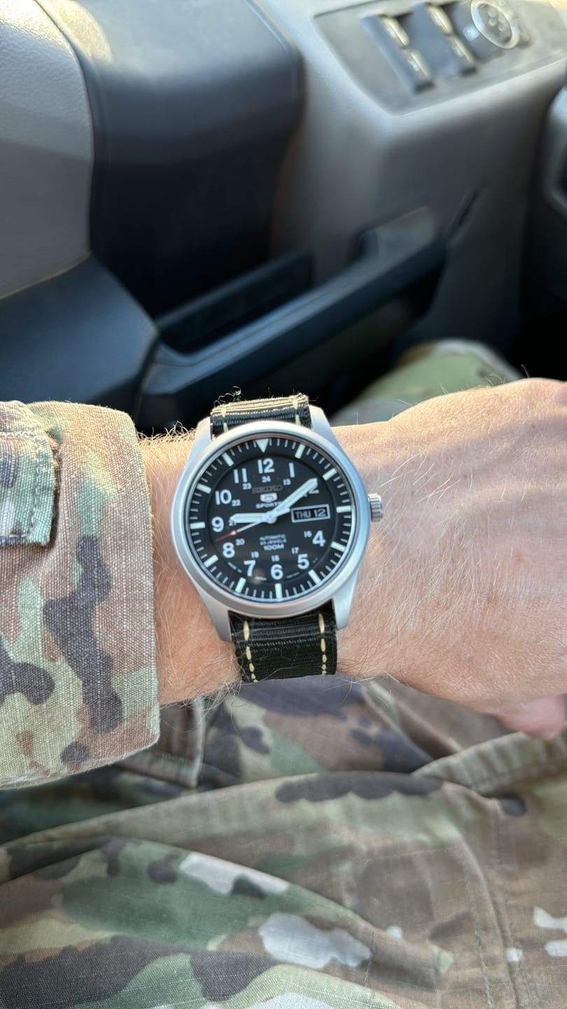 Customer photo review of Single Pass Zulu Alpha Strap 2.0