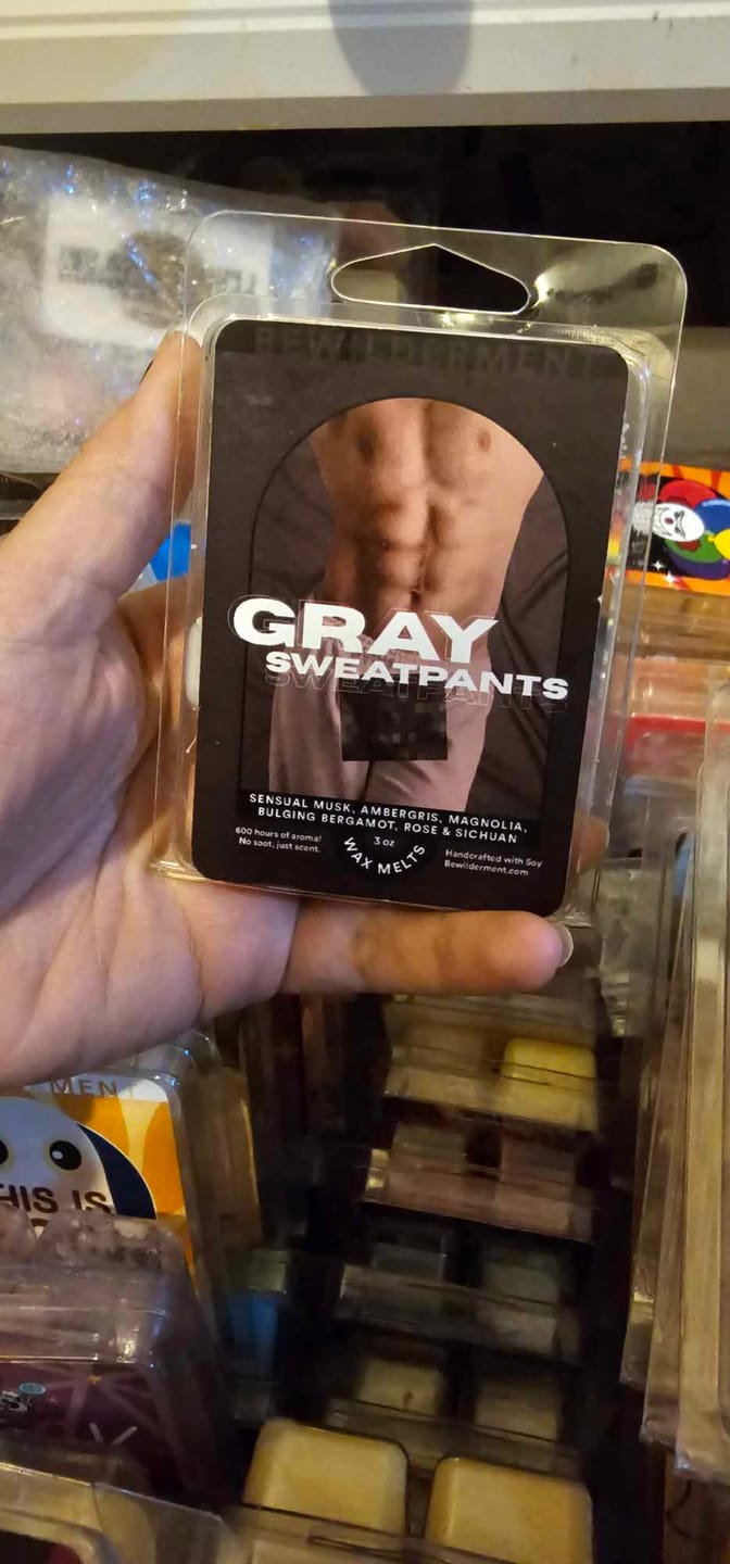 Customer photo review of Grey Sweatpants