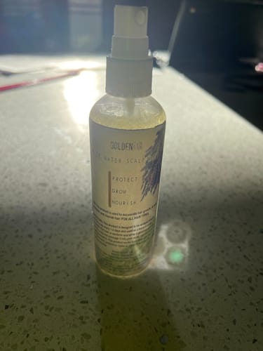 Customer photo review of Rice Water Scalp Mist (PreMade)