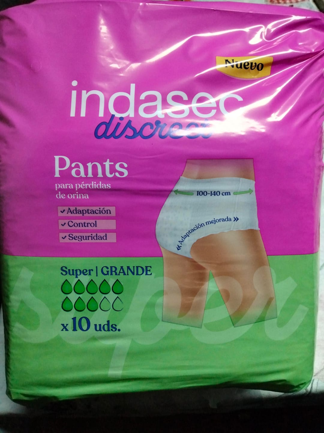 Customer photo review of Fralda Cueca Indasec Pants