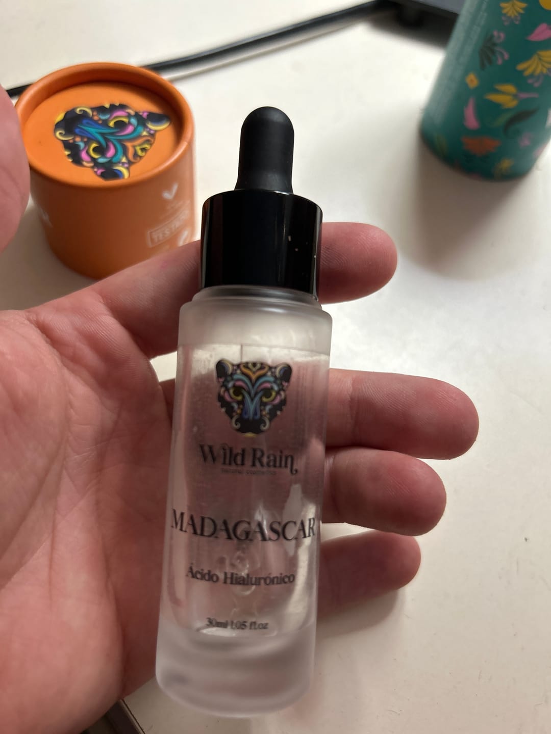 Customer photo review of Madagascar,  Serum de Ácido Hialurónico 5% Concentrado