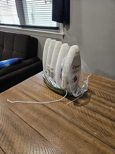 Customer photo review of Dove Relaxing Ritual Lavender Oil Rosemary Extract Body Wash 16.9oz