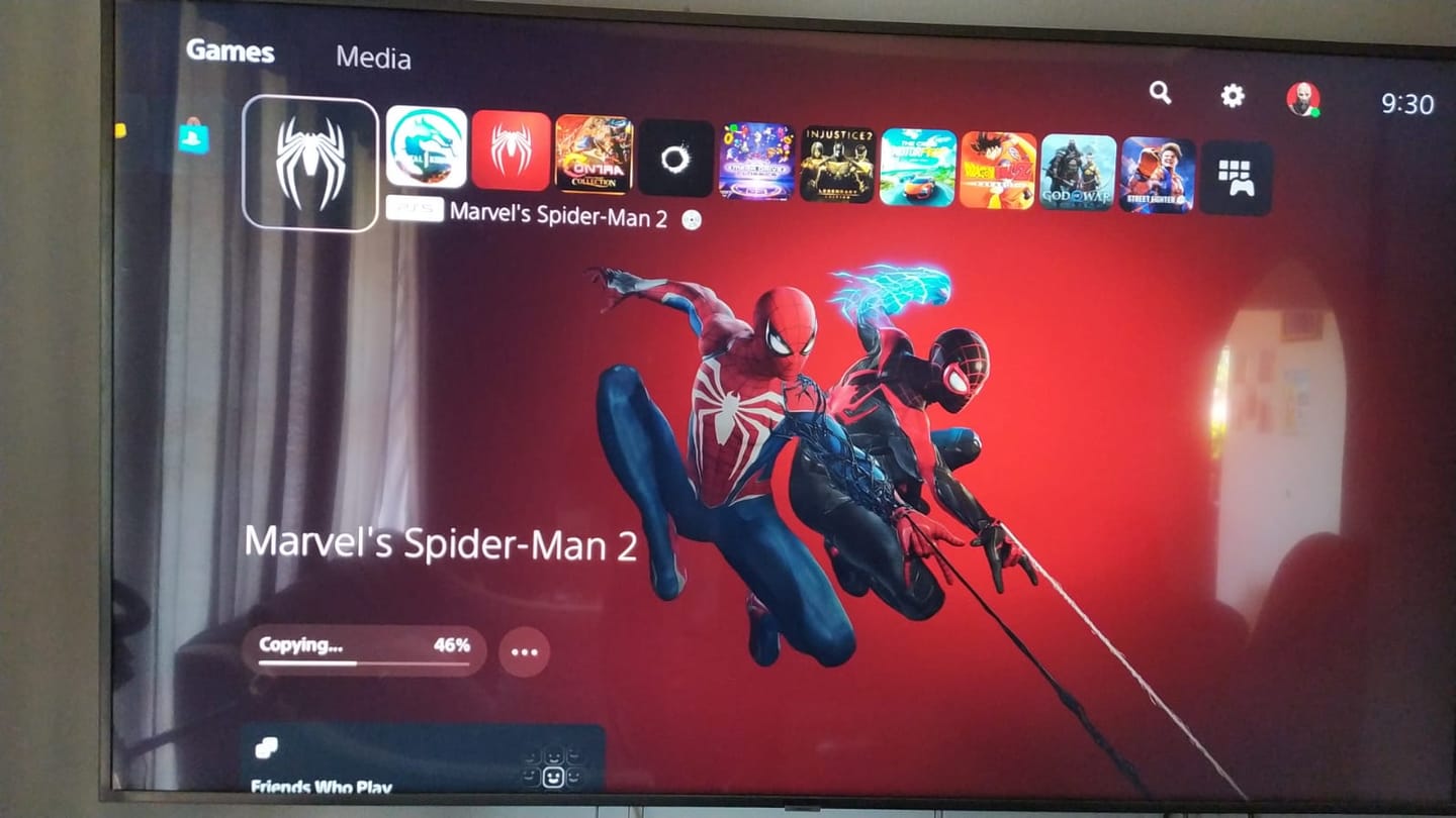Customer photo review of Marvel's Spider-Man 2 (PS5)