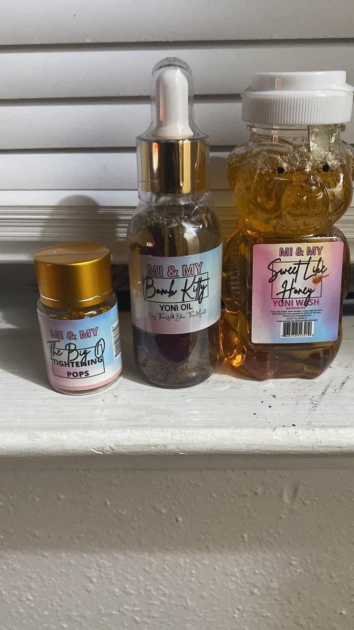 Customer photo review of Sweet Like Honey Yoni Wash