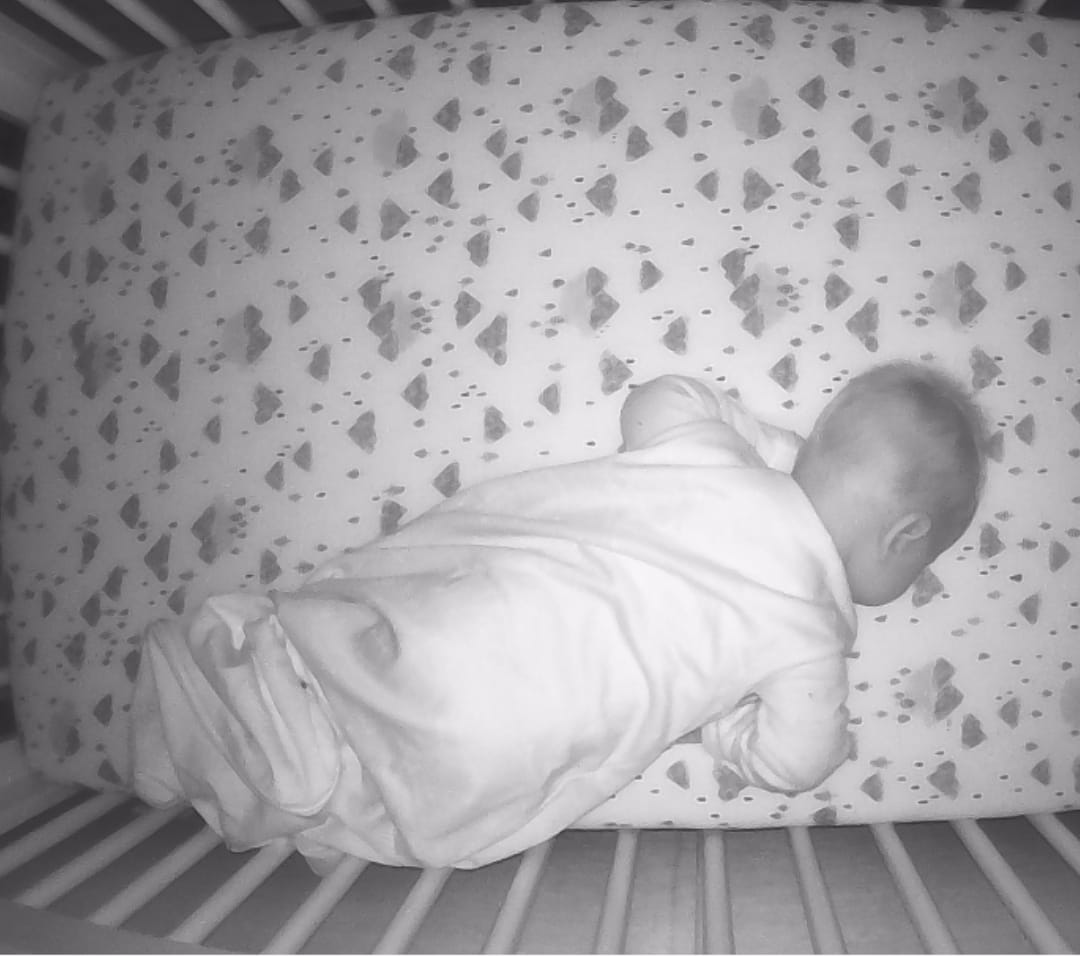 Customer photo review of 4 Season® Classic Baby Sleeping Bag, Merino Wool & Organic Cotton, Night Sky™