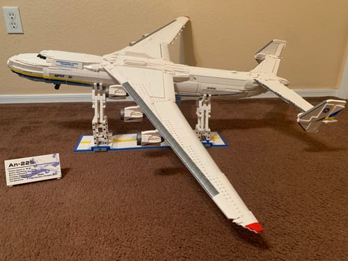 Customer photo review of The Ultimate Antonov 225 With Stand 5349pcs
