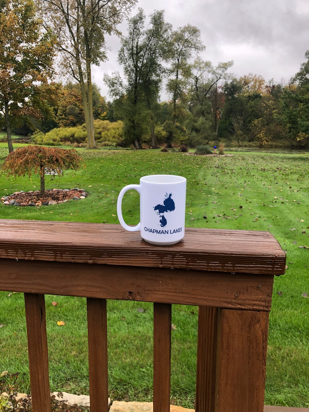 Customer photo review of Custom Lake Mug White 15oz.