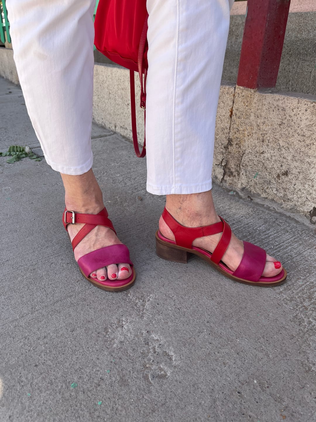 Customer photo review of Sandalias SALTEADOR C19