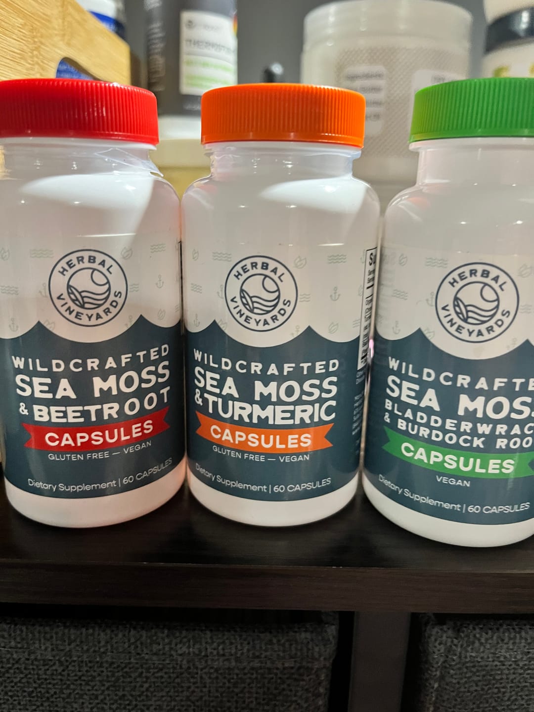Customer photo review of Trio Sea Moss Capsules Bundle Pack