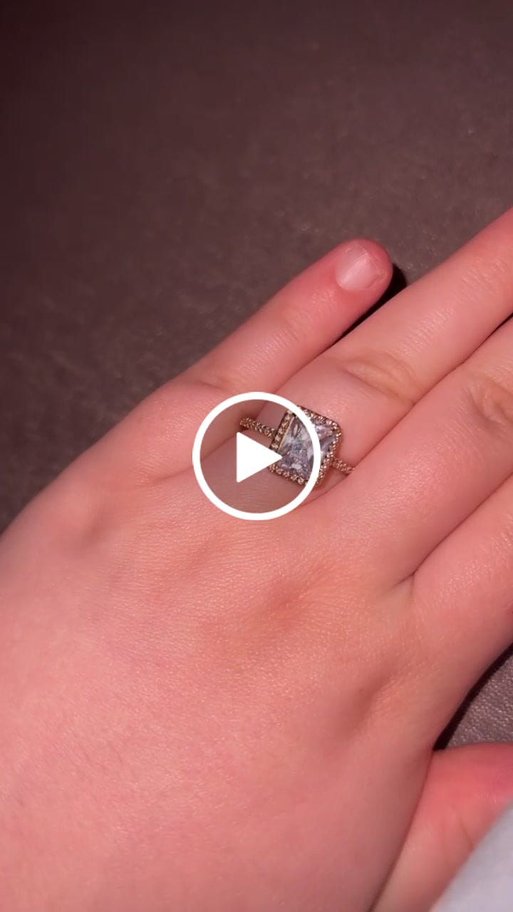 Customer video review of Big Shine Ring | 18K vergoldet
