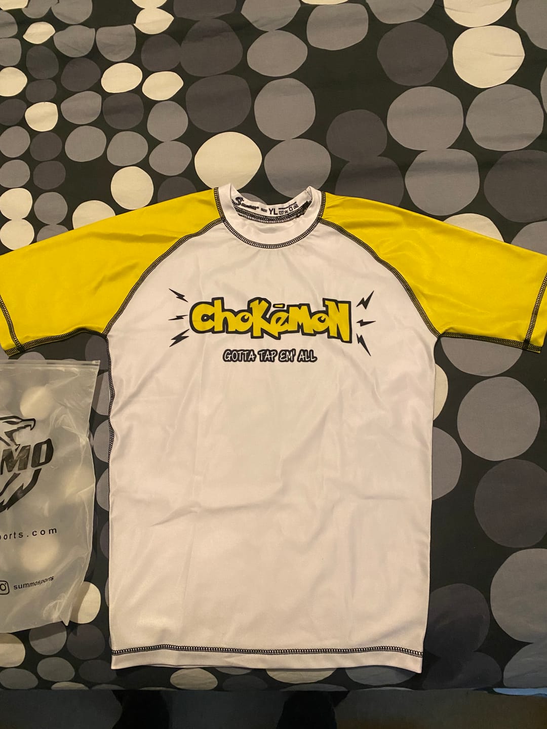 Customer photo review of Chokemon Premium Bjj Rash Guard For Men/Women