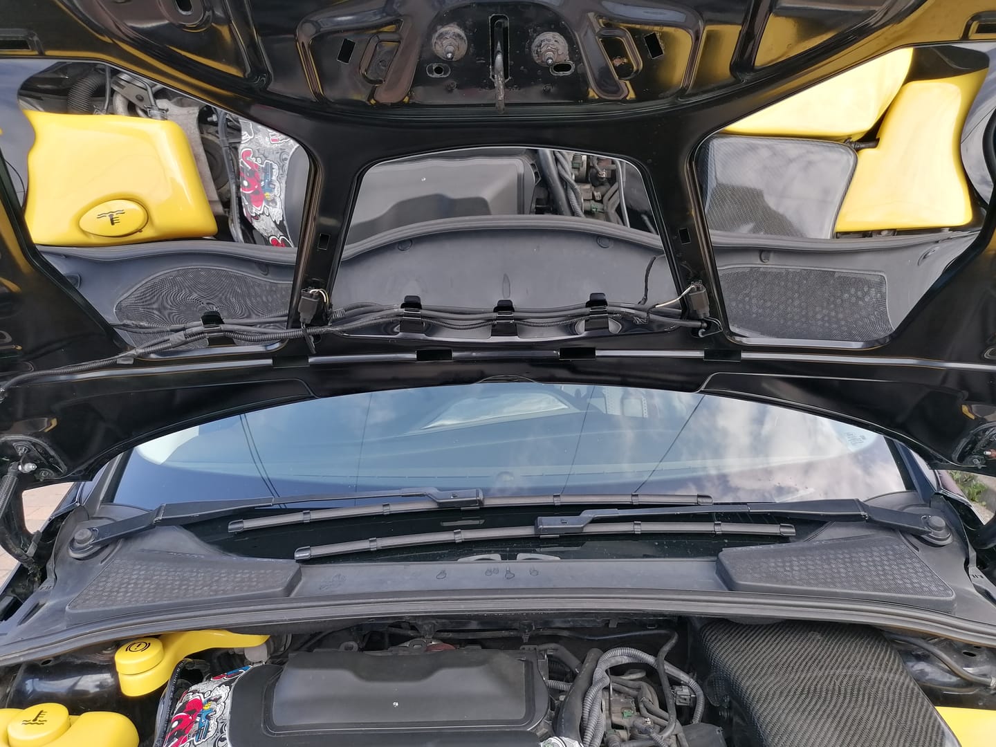 Customer photo review of Proform Under Bonnet Panels / Plates - Mk3/3.5 Focus