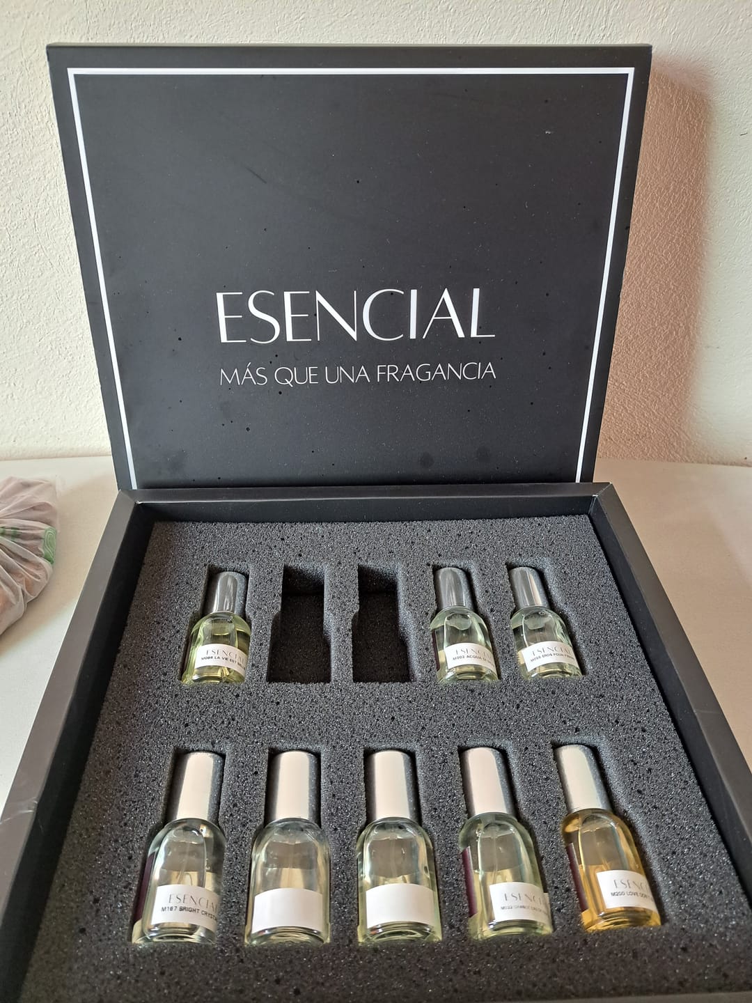 Customer photo review of Set "Más Vendidos Mujer" 10 Perfumes