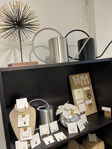 Customer photo review of 2L Stainless Steel Watering Can