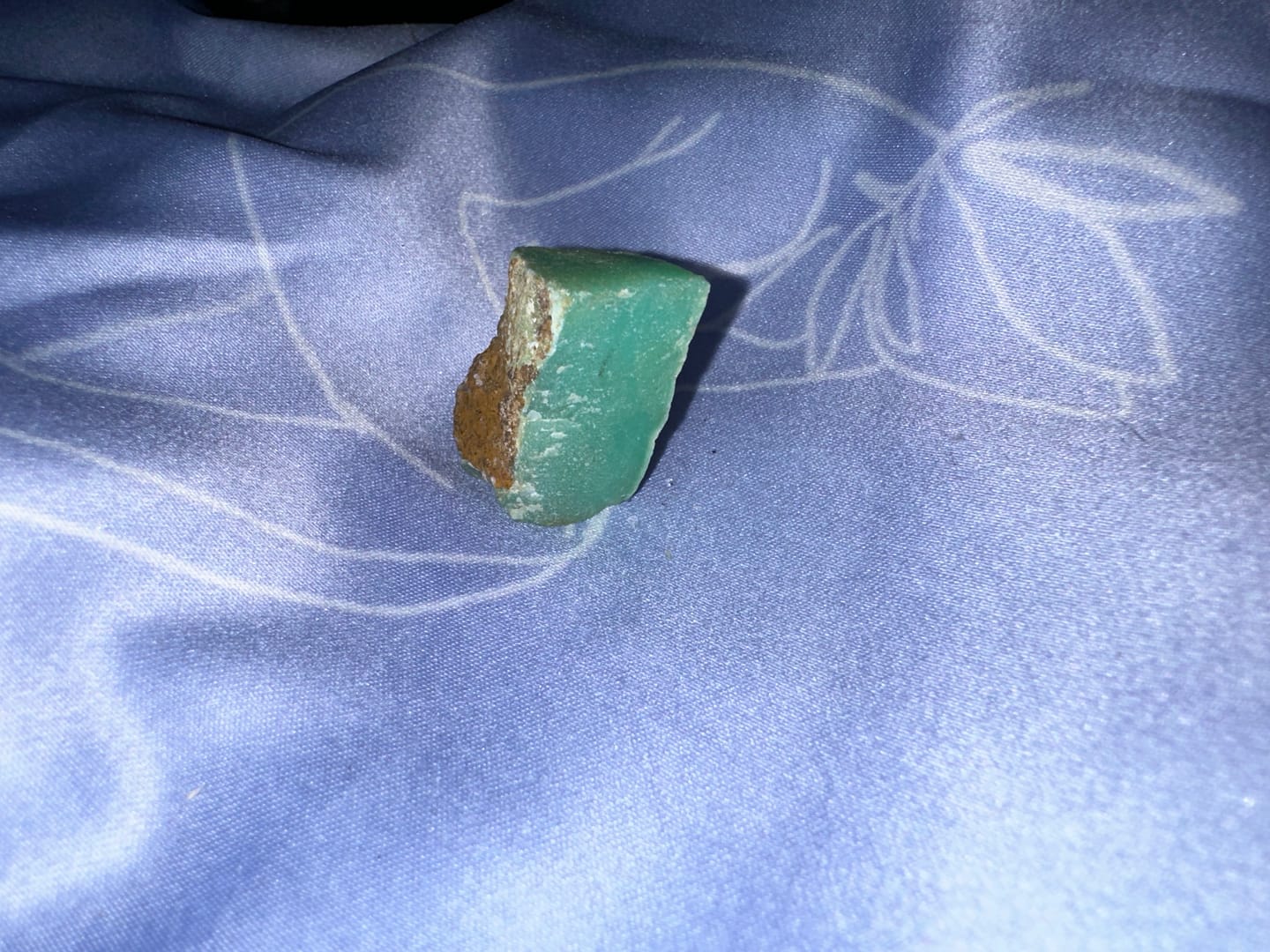 Customer photo review of Pierre Chrysoprase