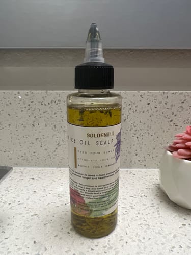 Customer photo review of Rice Oil Scalp Boost