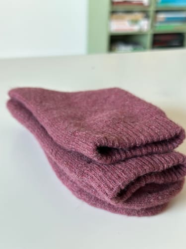 Customer photo review of 1-Paar Schafwoll Socken