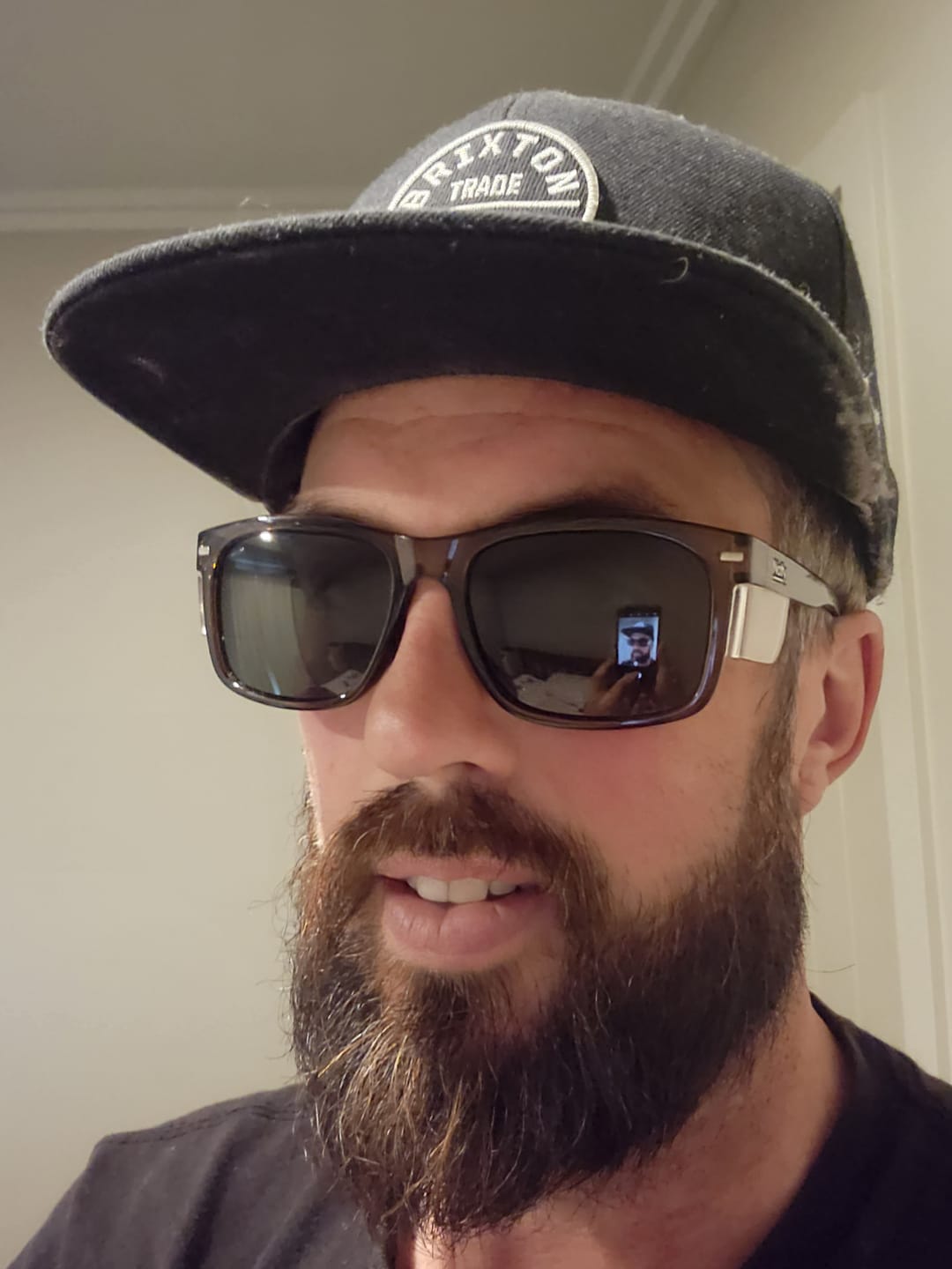 Customer photo review of Kenneth Olive Polarised Safety Glasses