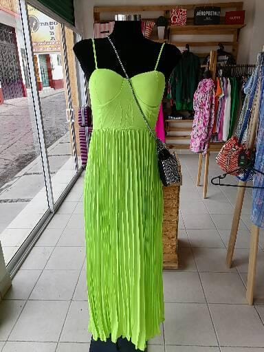 Customer photo review of Vestido Tirante/Maxi
