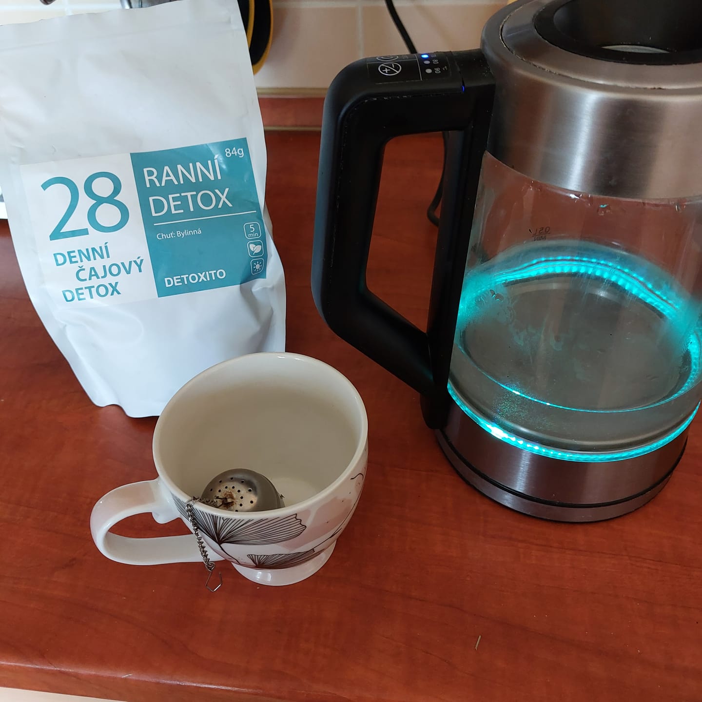 Customer photo review of Ranní Detoxikační čaj (28 denní)
