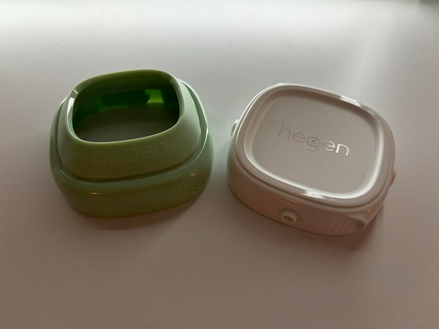 Customer photo review of Hegen PCTO™ Collar And Transparent Cover Green