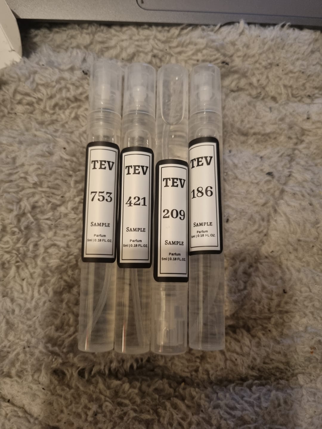 Customer photo review of 5ml x4 Sample Bundle