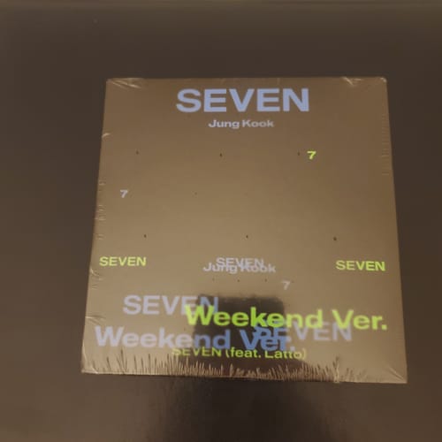 Customer photo review of BTS Jungkook - Seven (Weekend/Weekday Ver)