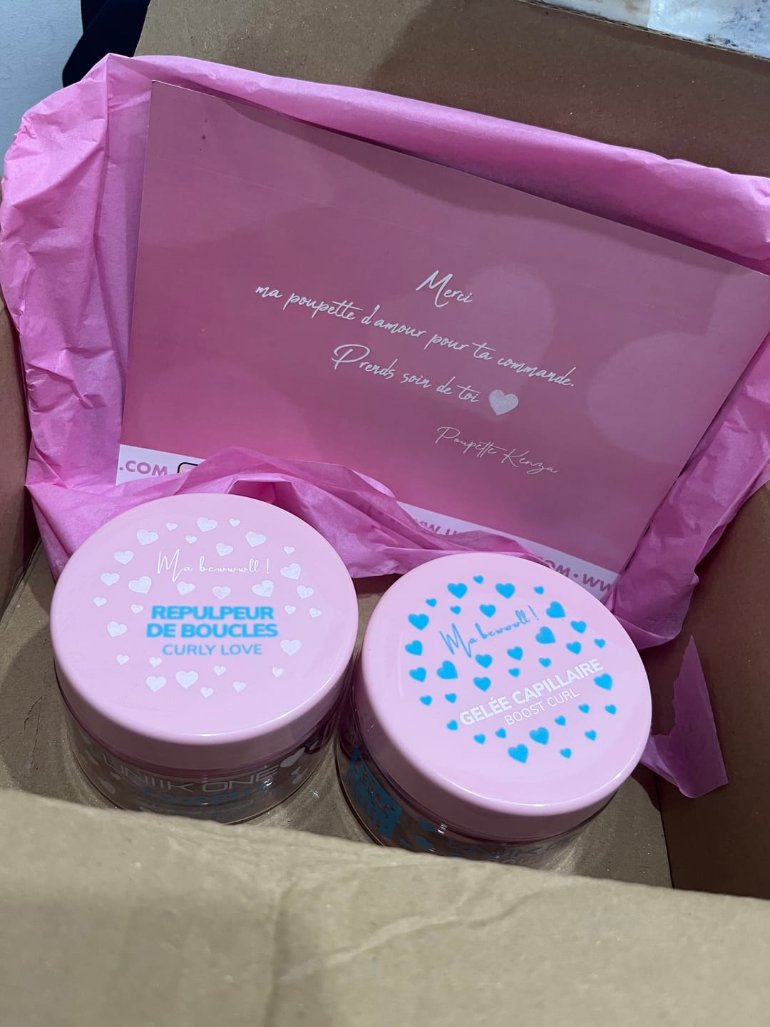 Customer photo review of Duo Perfect Curl By Poupette – 2x200ML