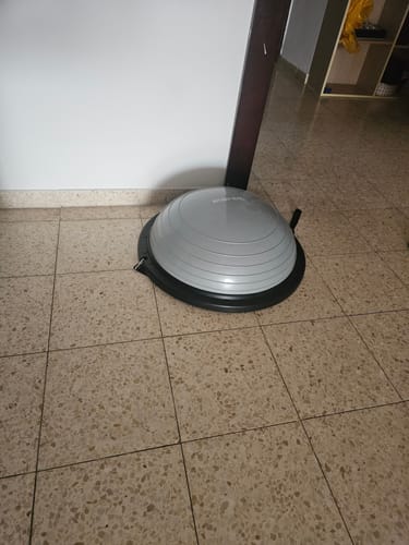Customer photo review of פאואר באלאנס - בוסו Power Balance BOSU Ball אפור