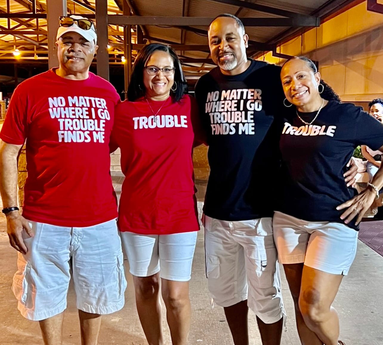 Customer photo review of Trouble Finds Me