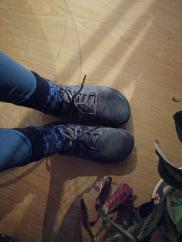 Customer photo review of PRIMAL ZEN SUEDE GRAPHITE (UNISEX)