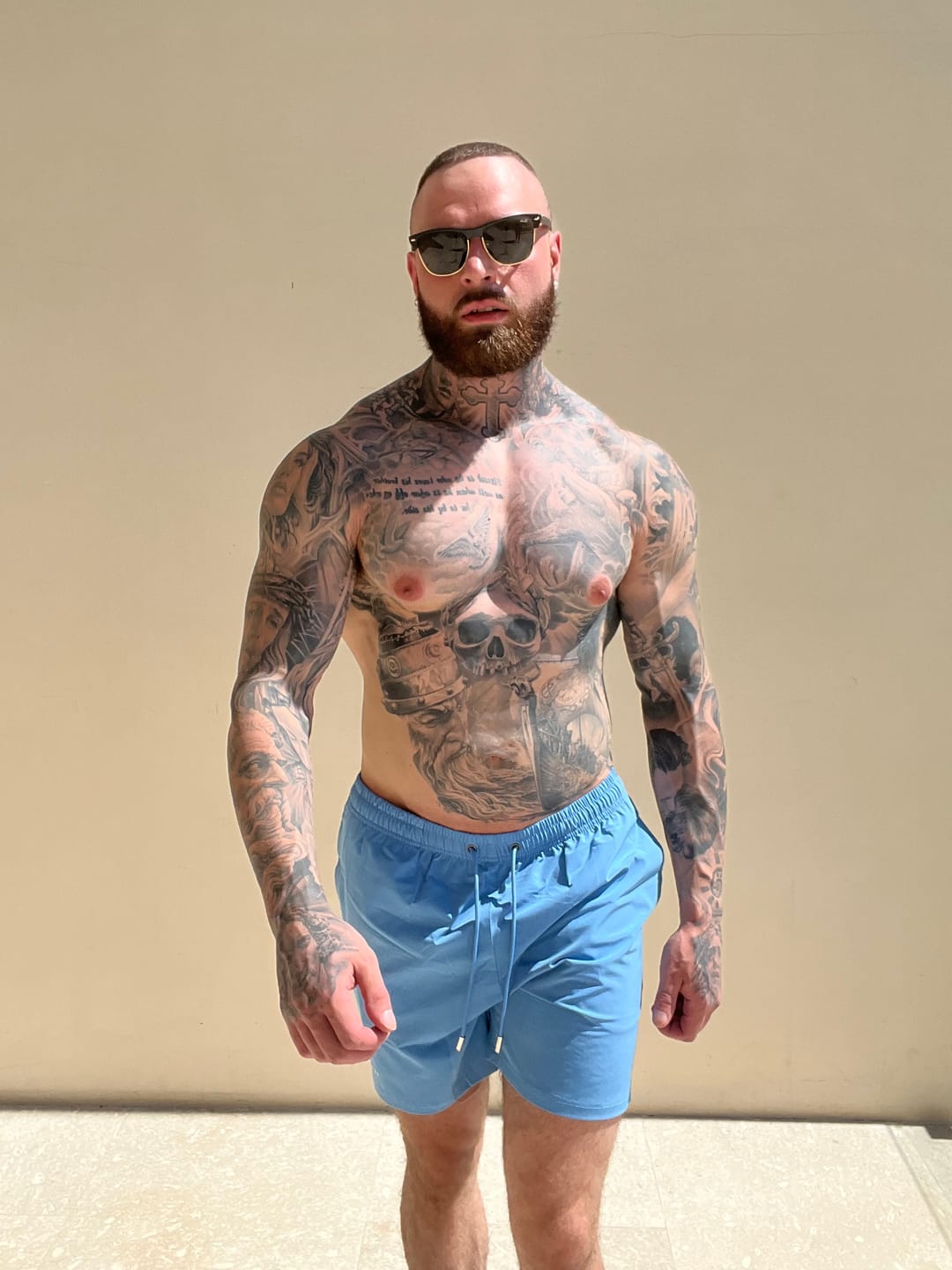 Customer photo review of 140 Frooty Swim Shorts