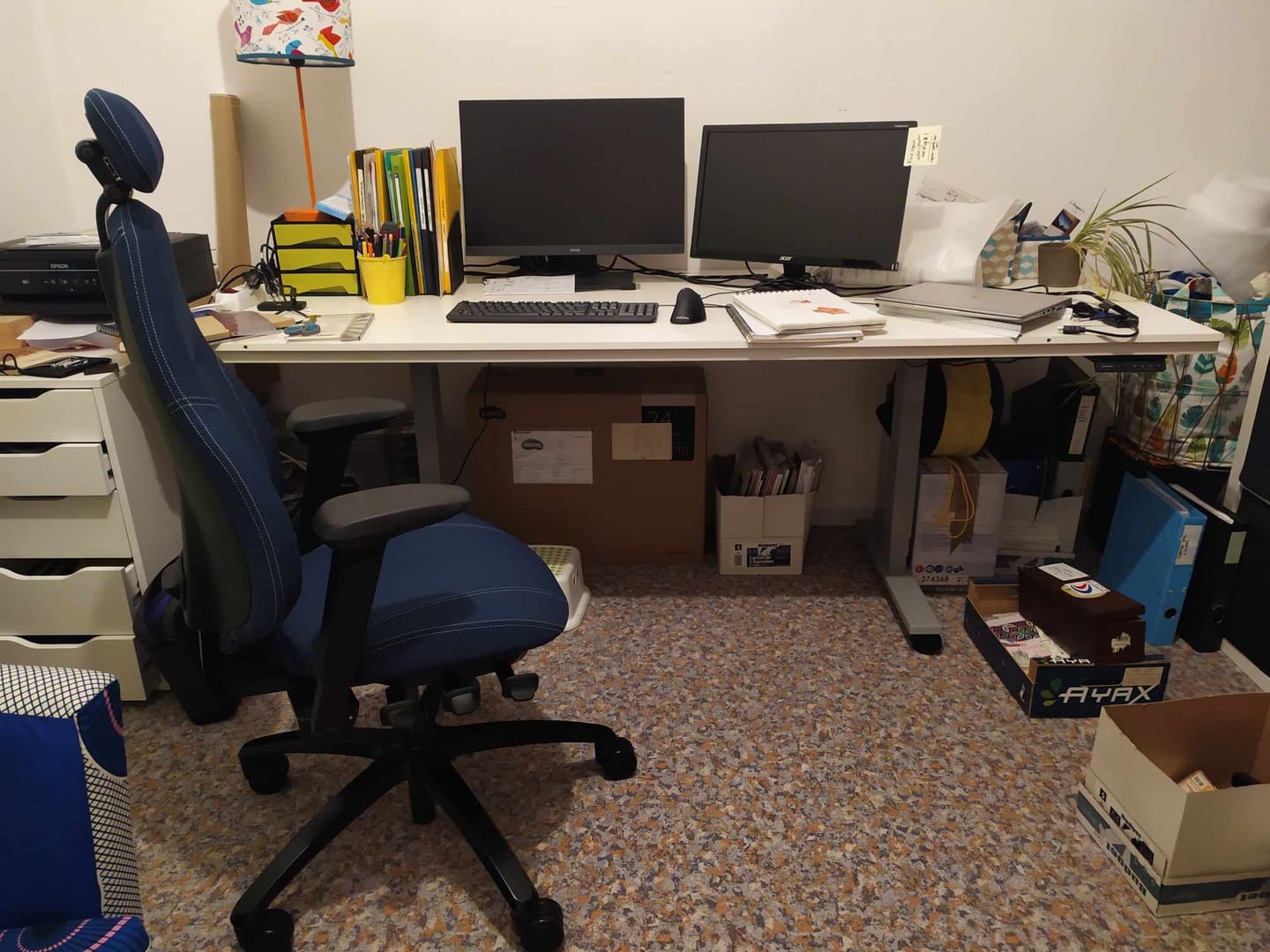 Customer photo review of Maidesite T2 Pro Plus - Bureau assis debout électrique