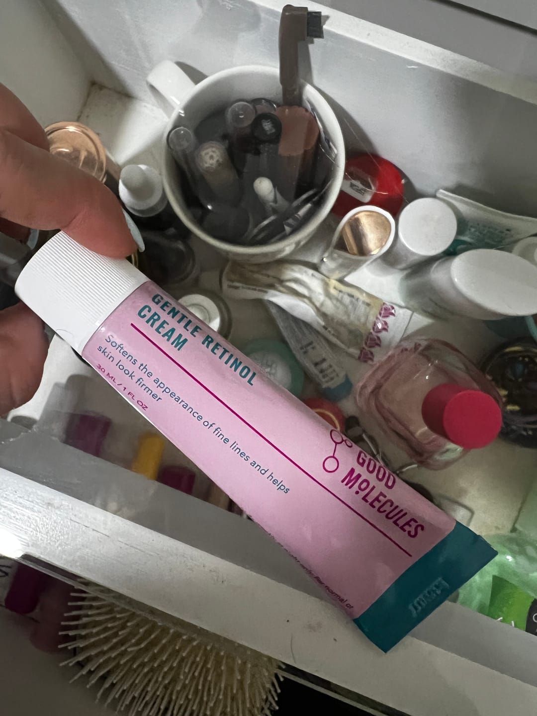 Customer photo review of GENTLE RETINOL CREAM